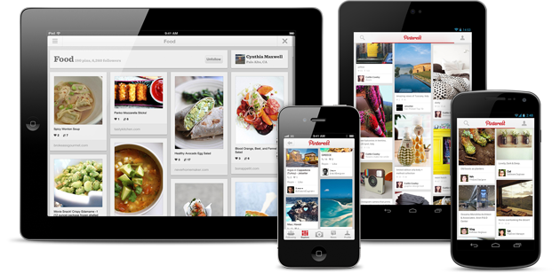 Pinterest para iPhone, iPad y Android